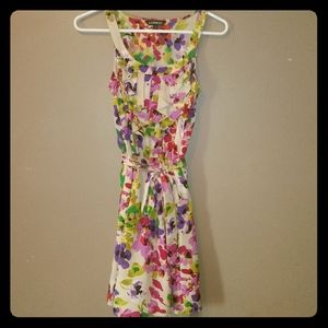 Express Floral Sleevless Dress sz XS